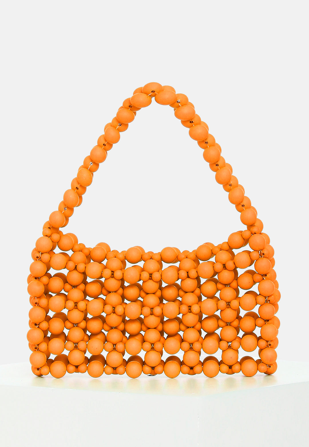 Tangerine Tango Beaded Mini Bag