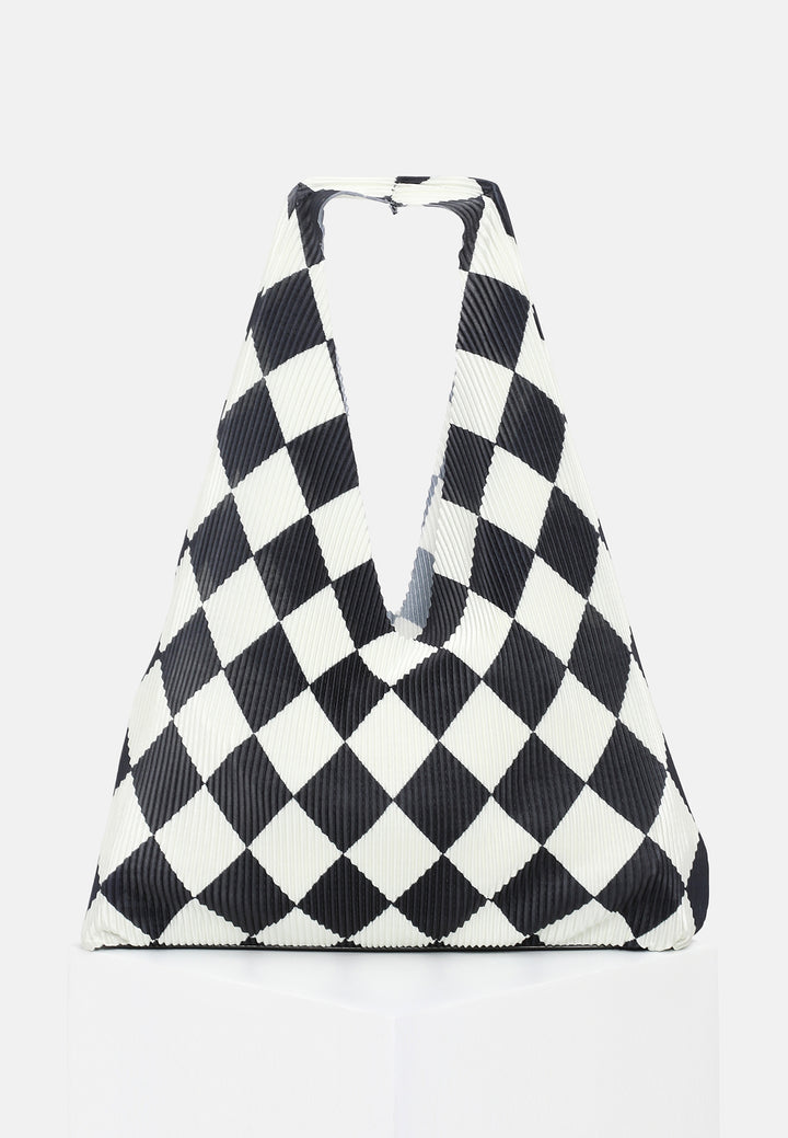 Check Mate Tote Bag