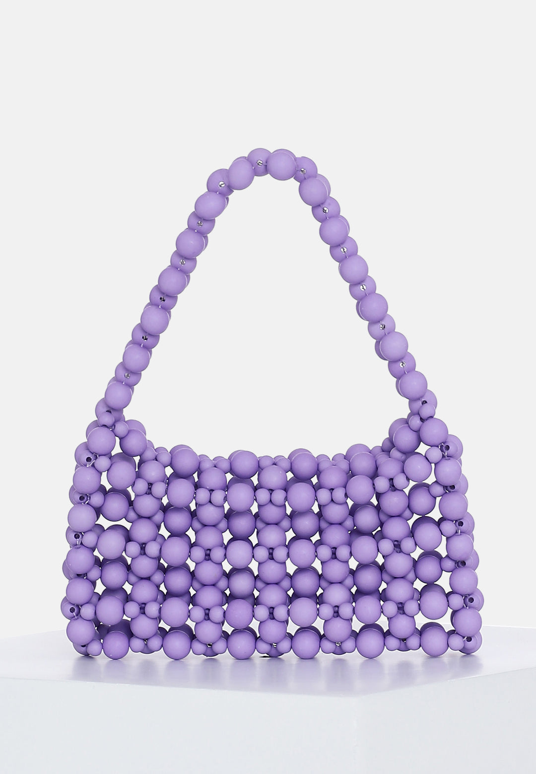 Amethyst Dream Beaded Mini Bag
