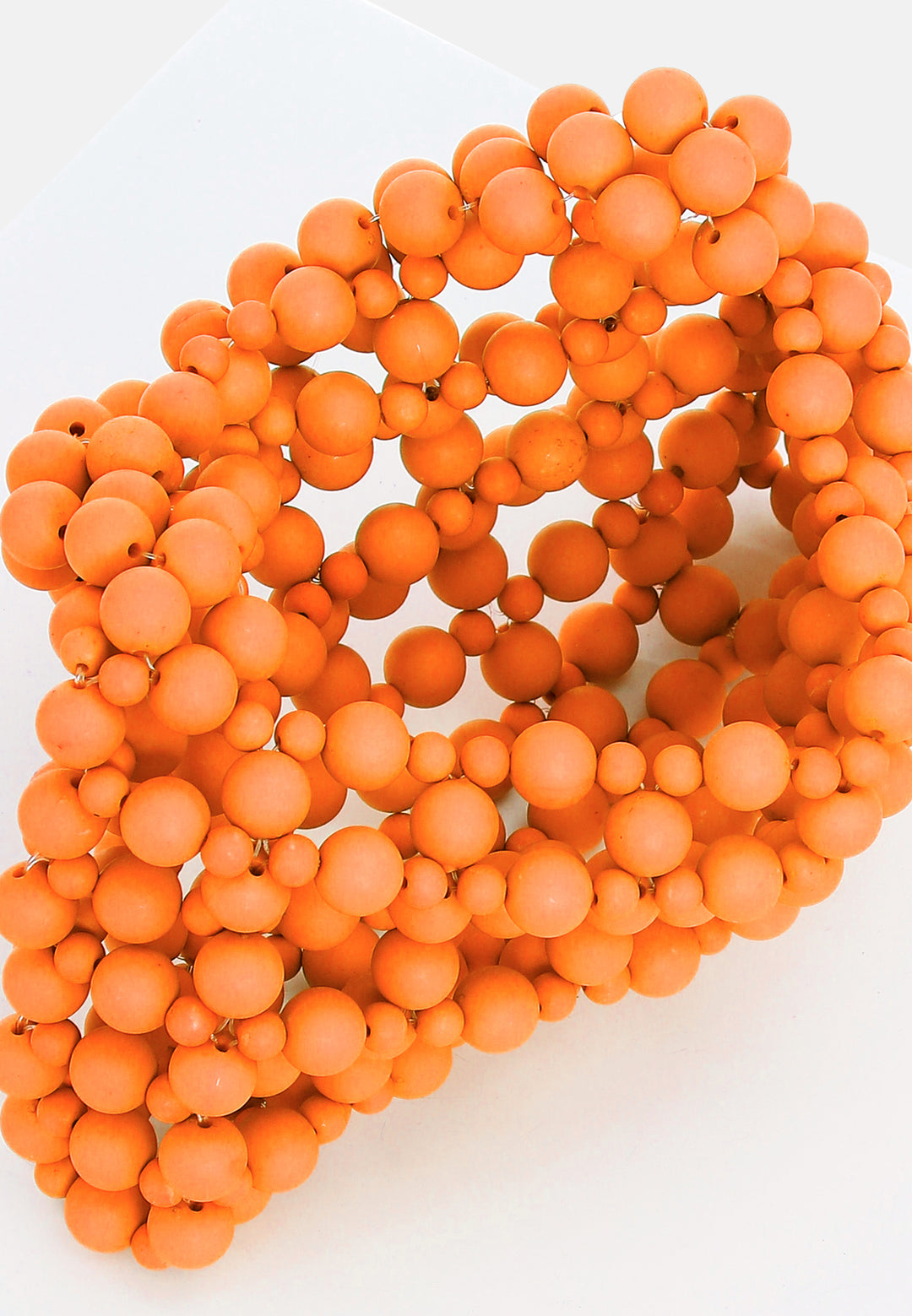 Tangerine Tango Beaded Mini Bag