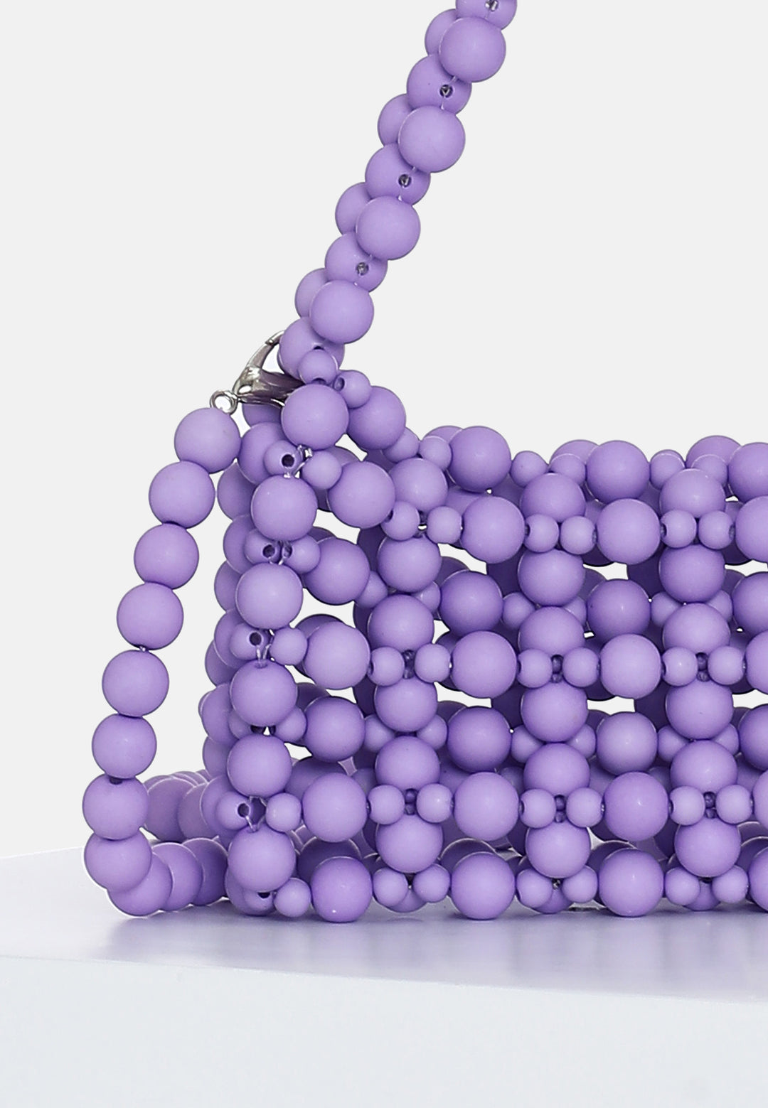 Amethyst Dream Beaded Mini Bag