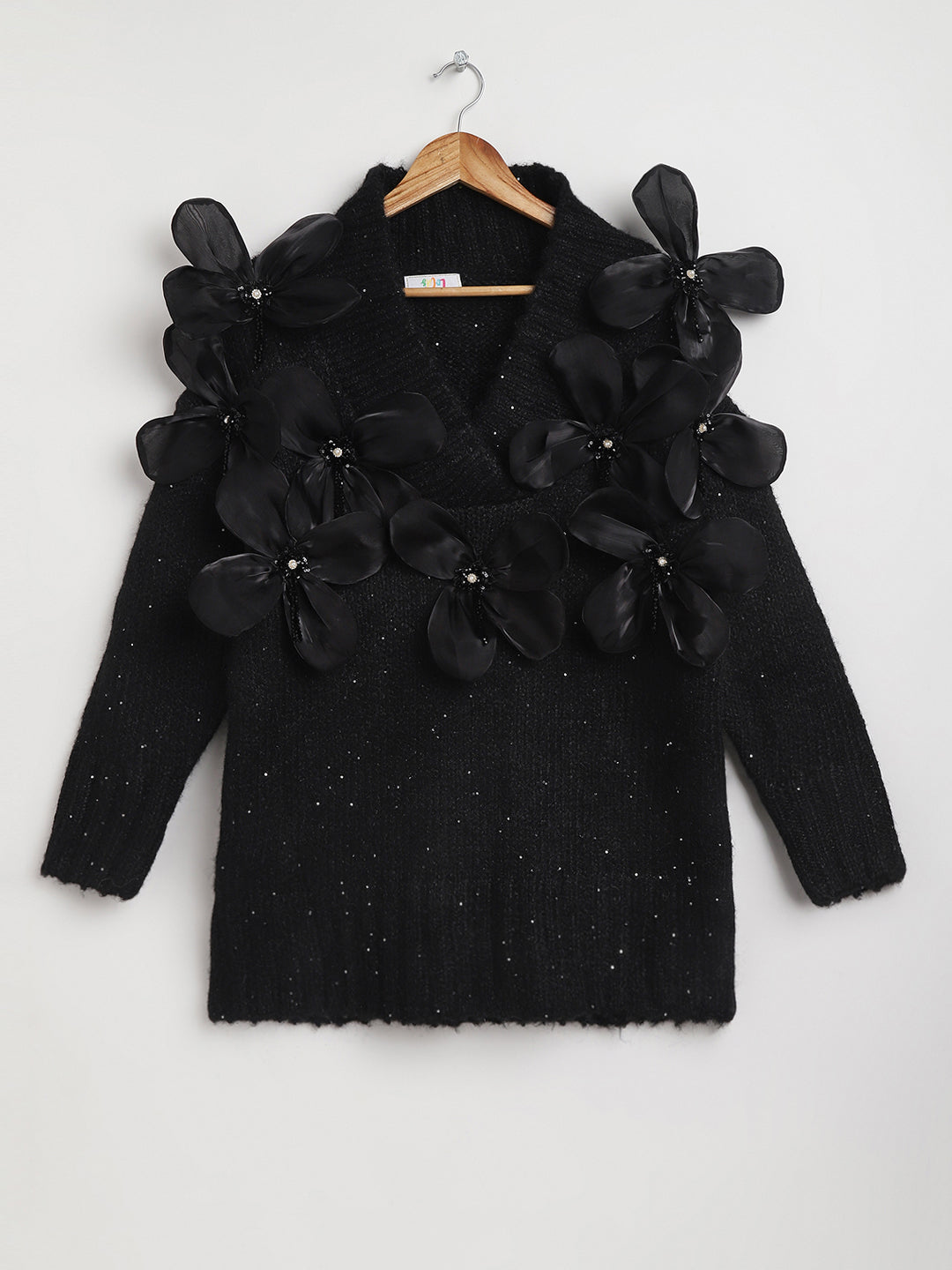 Valeria Pullover in Black