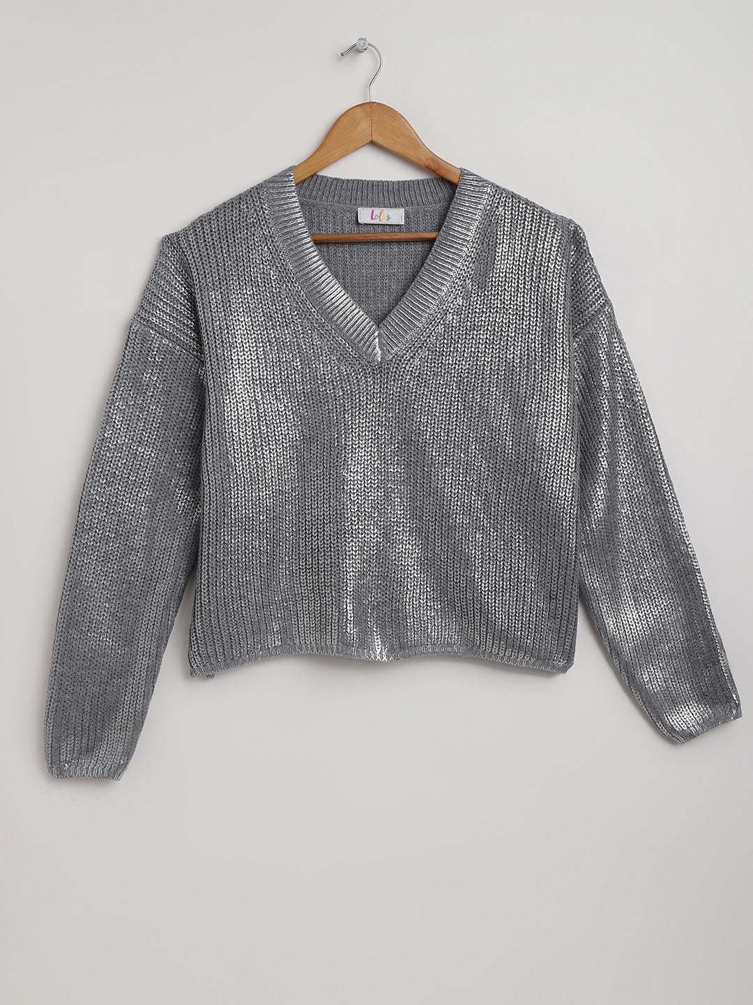 Sofia Pullover in Ash Silver