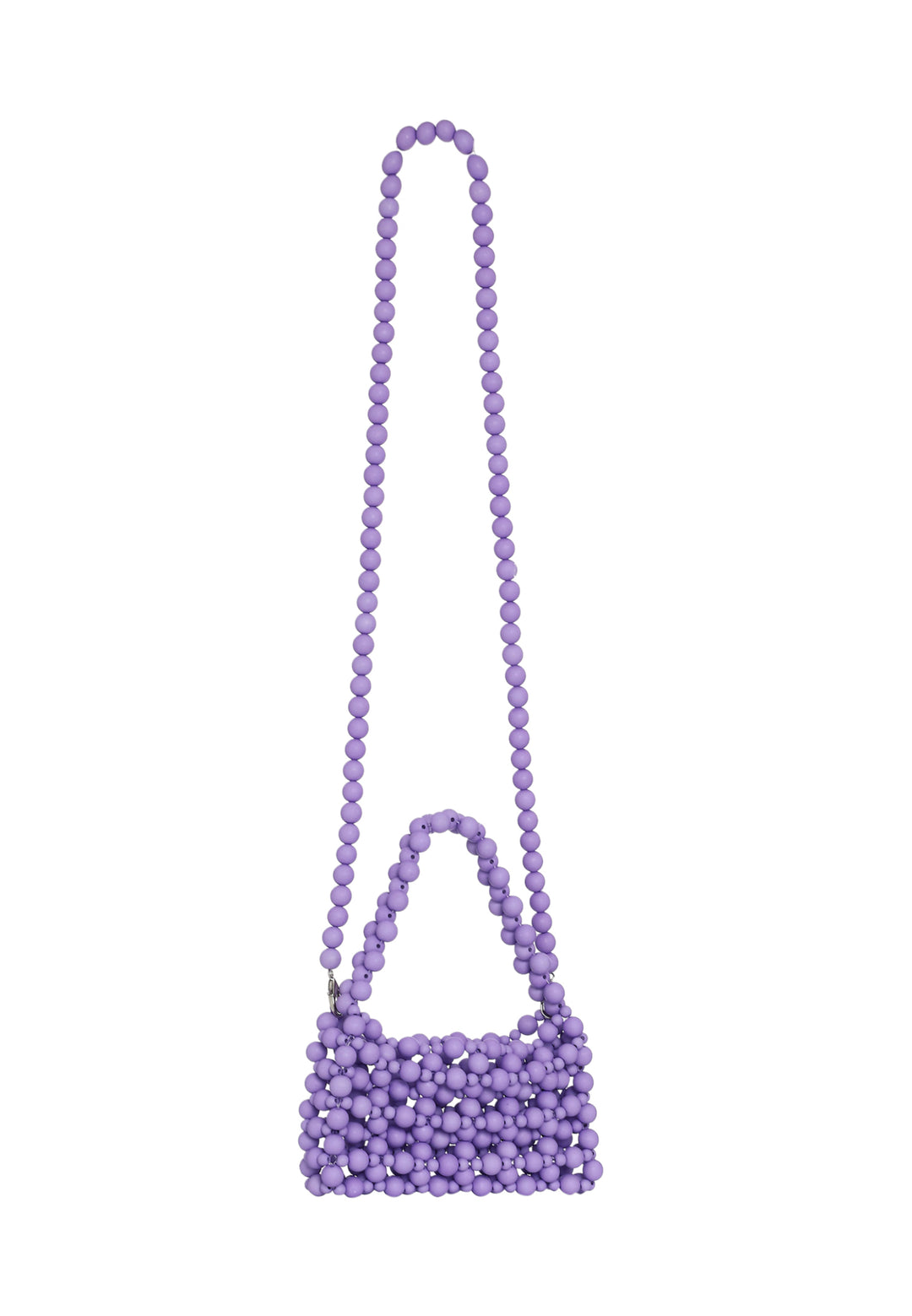 Amethyst Dream Beaded Mini Bag
