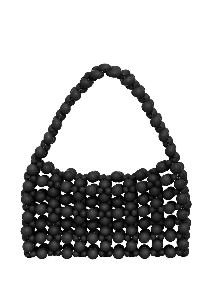 Eclipse Noir Beaded Mini Bag