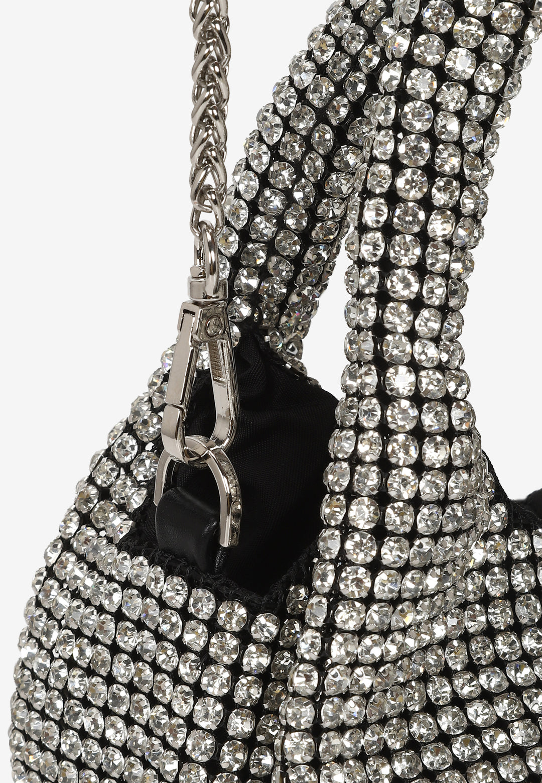 Moonlit Rhinestone Bag