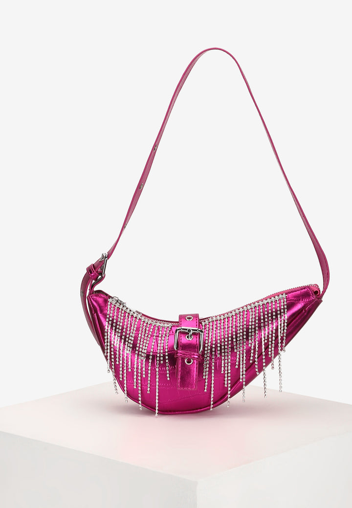 Cosmic Diamanté Shoulder Bag