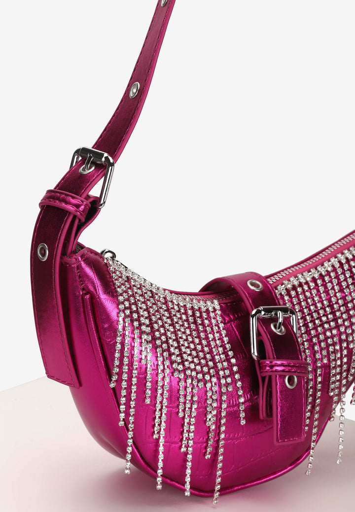 Cosmic Diamanté Shoulder Bag