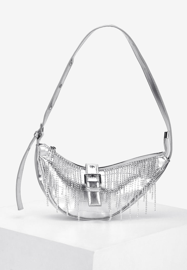 Chalice Diamanté Shoulder Bag