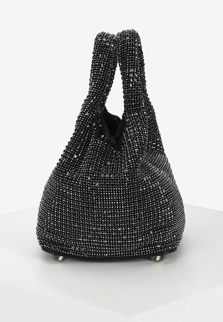 Onyx Rhinestone Bag