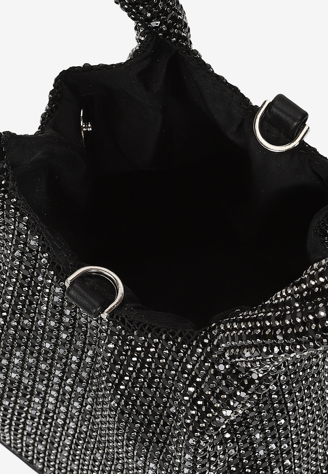 Onyx Rhinestone Bag