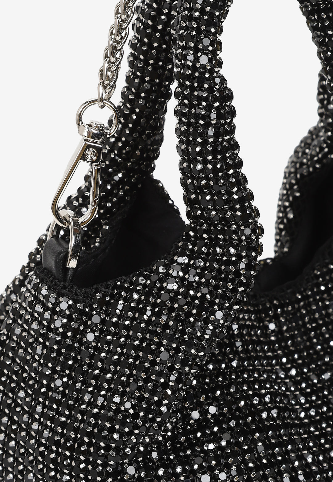 Onyx Rhinestone Bag