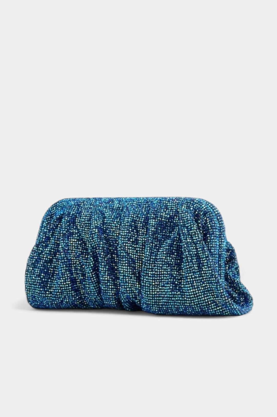 Diamond Dreams Clutch—Marine Blue