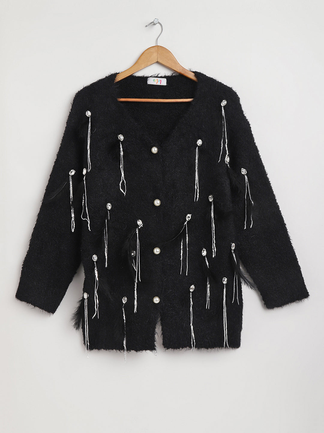 Evelyn Cardigan in Black