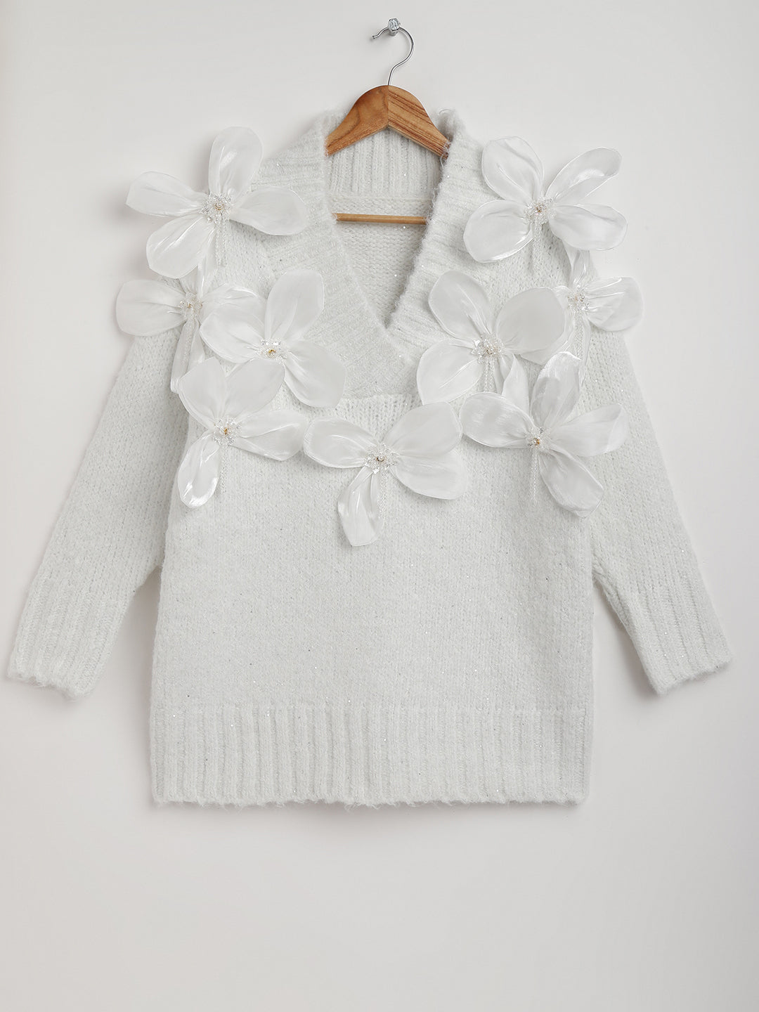 Valeria Pullover in Ivory