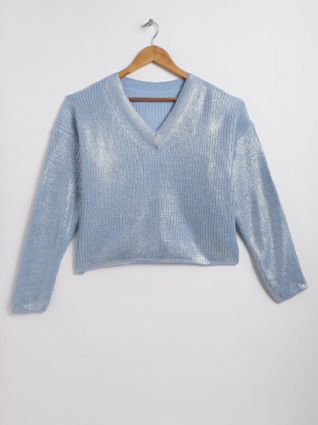 Sofia Pullover in Ice Blue